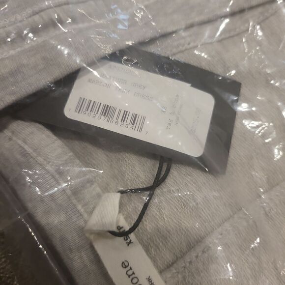 rag & bone marlon scoop neck dress heather grey XS - Picture 5 of 5